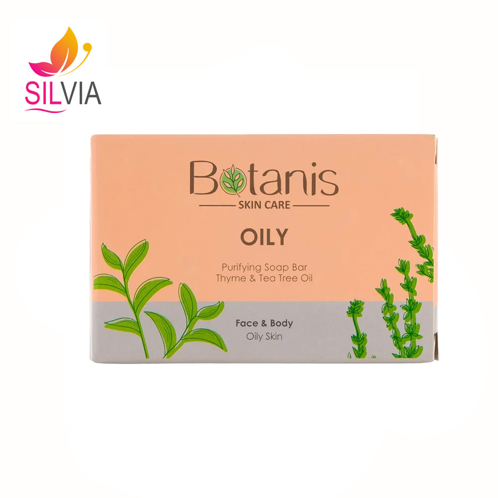 صابون متعادل کننده پوست چرب حاوی آویشن و روغن درخت چای بوتانیس 100 گرم