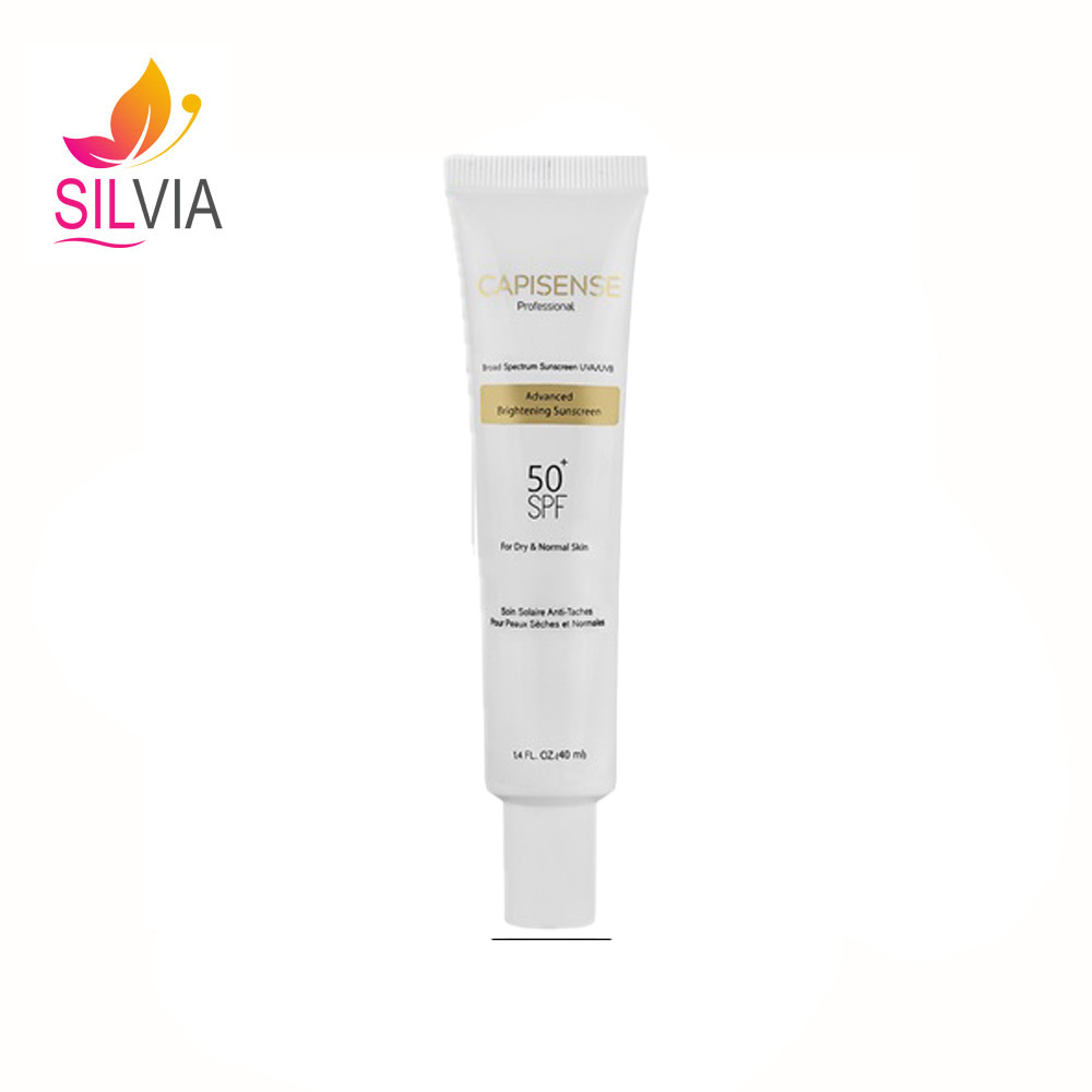 کرم ضدآفتاب SPF50 روشن کننده صورت پوست خشک و معمولی کپیسنس 40 میل