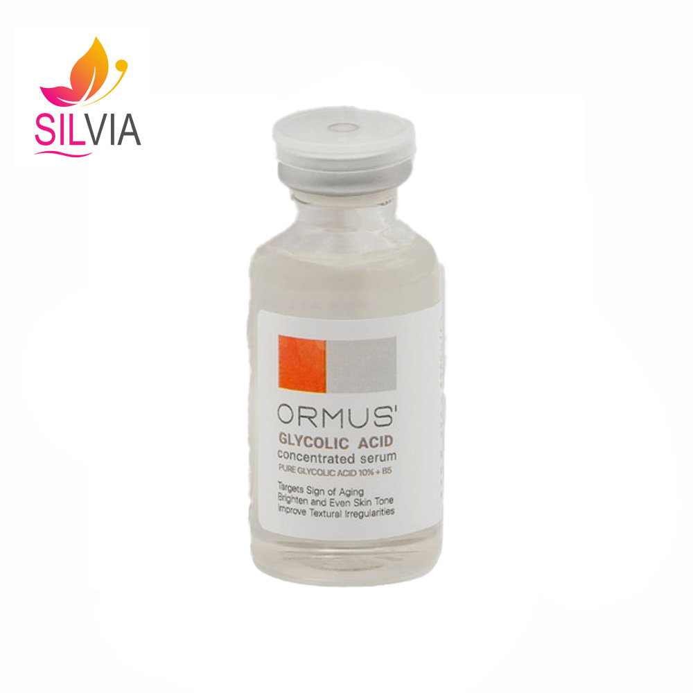 سرم گلایکولیک اسید 10% + ب 5 مناسب انواع پوست اورموس 30 میل