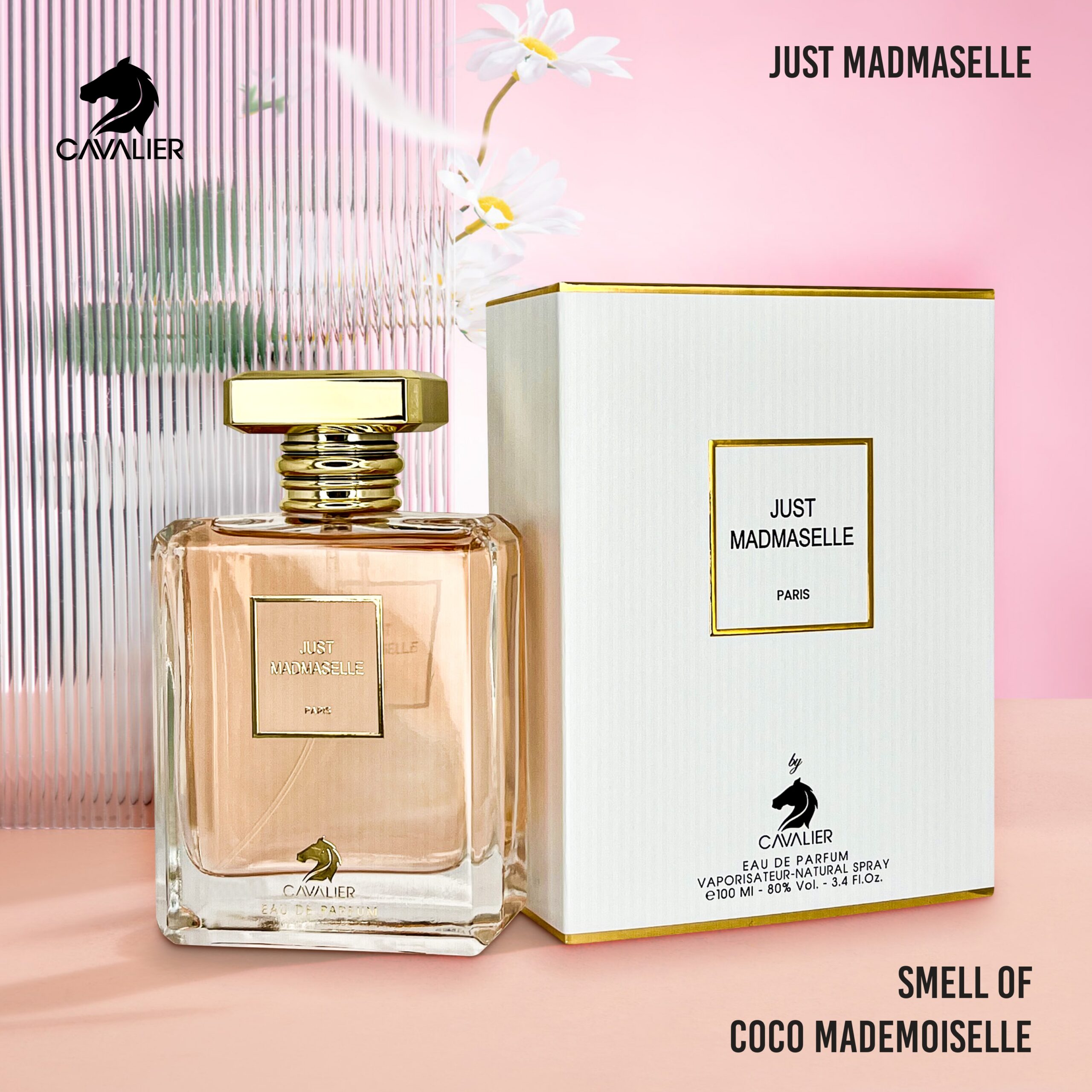 ادوپرفیوم جاست مادمازل Just Madmaselle کاوالیر 100 میل