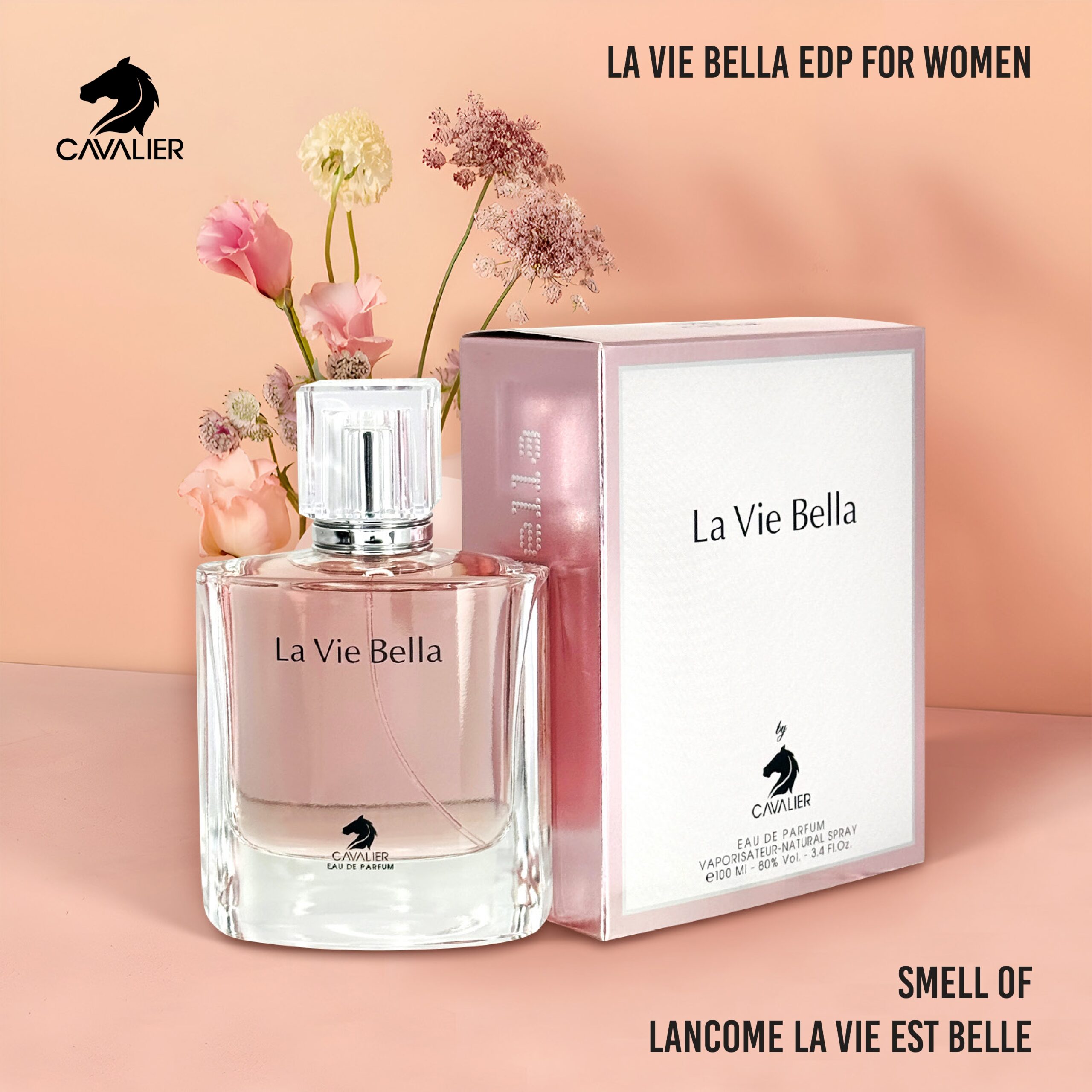 ادوپرفیوم لاویه بلا La Vie Bella کاوالیر 100 میل