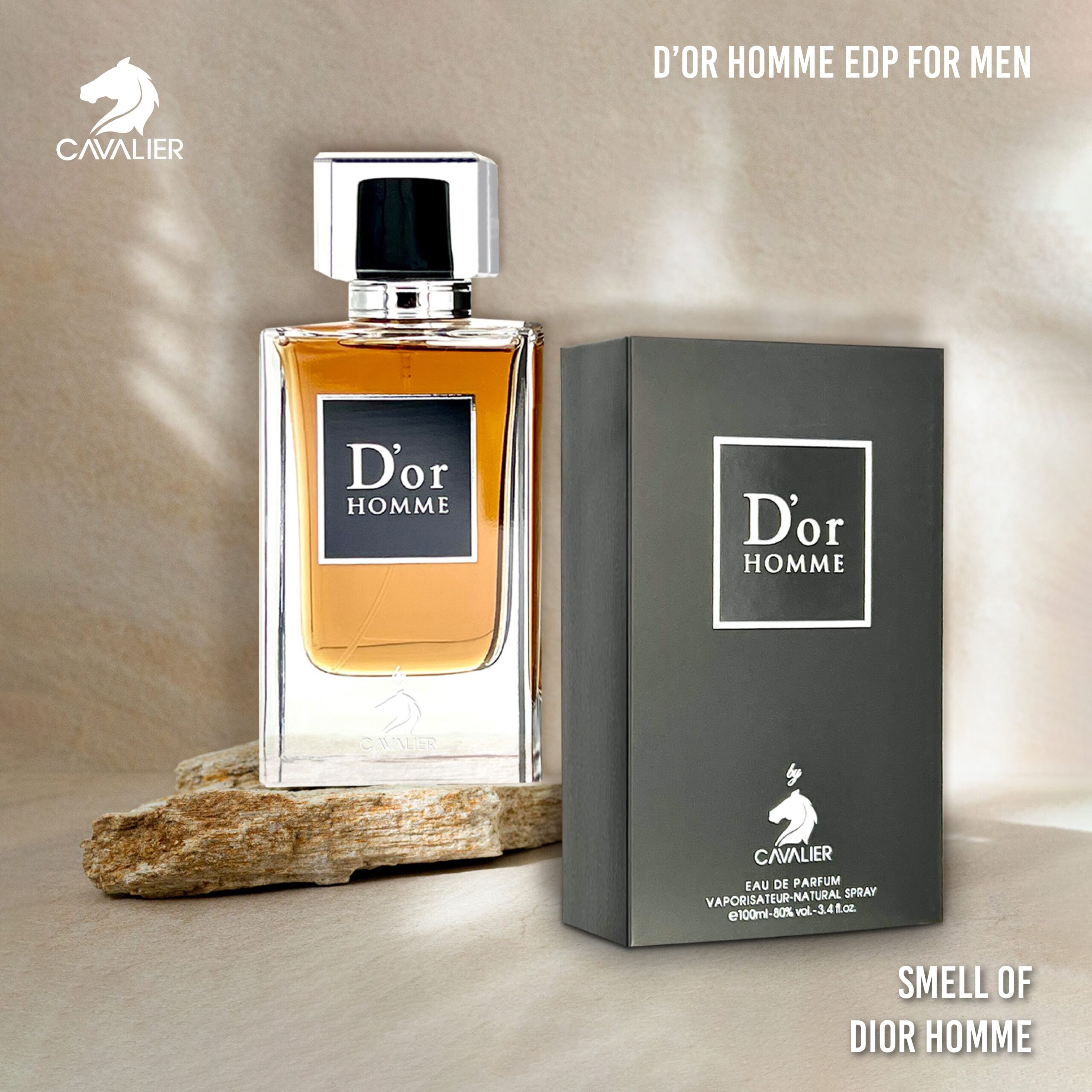 ادوپرفیوم دیور هوم Dُ or Homme کاوالیر 100 میل