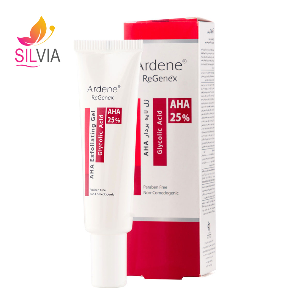 ژل لایه بردار صورت 25% AHA آلفا هیدروکسی اسید ریجنکس آردن 30 میل