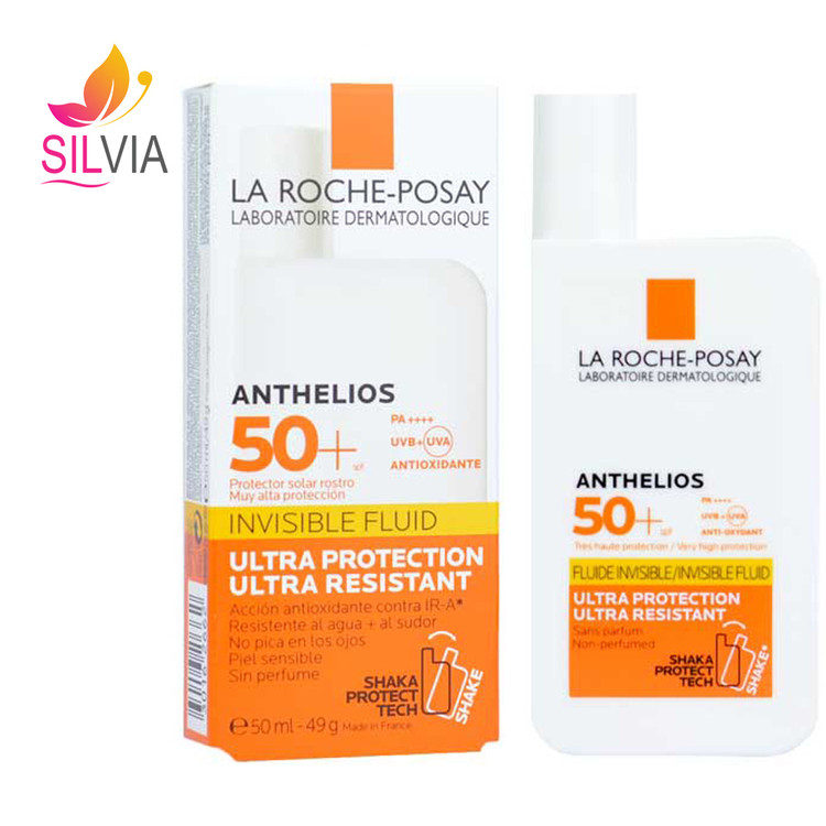 فلوئید ضد آفتاب بی رنگ SPF50 لاروش پوزای 50 میل