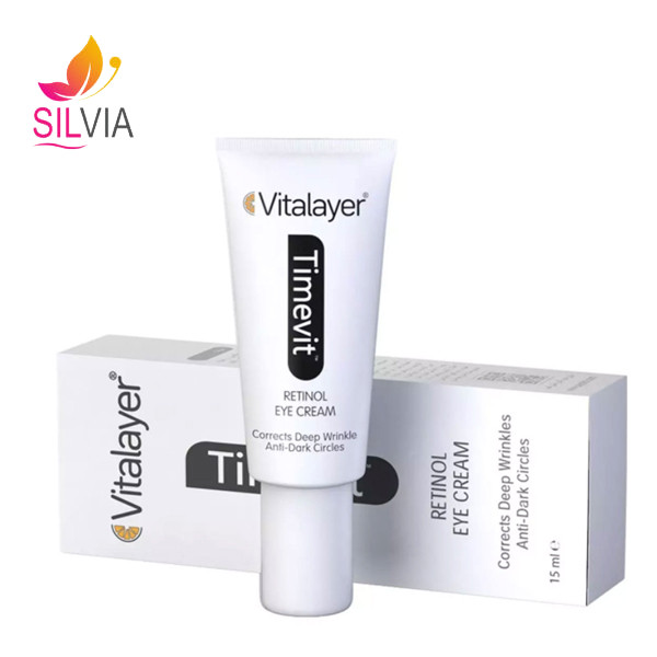 کرم دور چشم ضد چروک تایم ویت ویتالیر 15 میل
