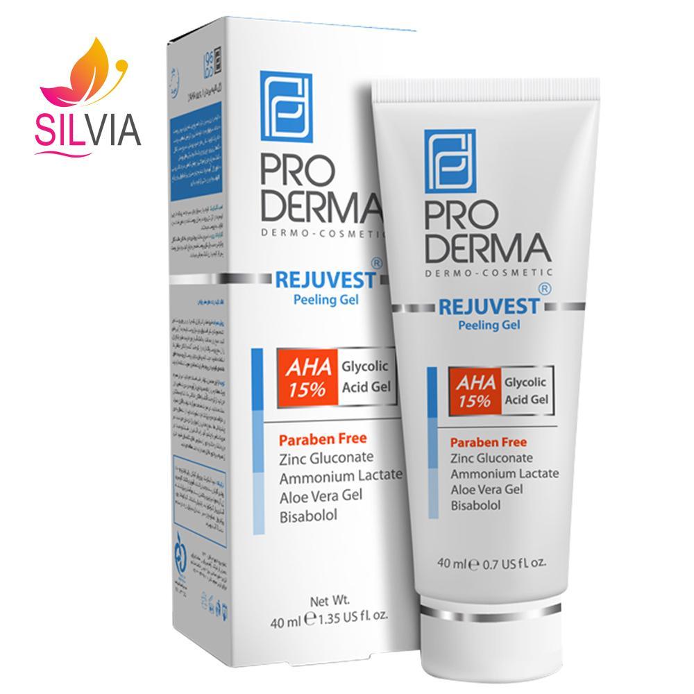 ژل لایه بردار 15% AHA پرودرما 40 میل