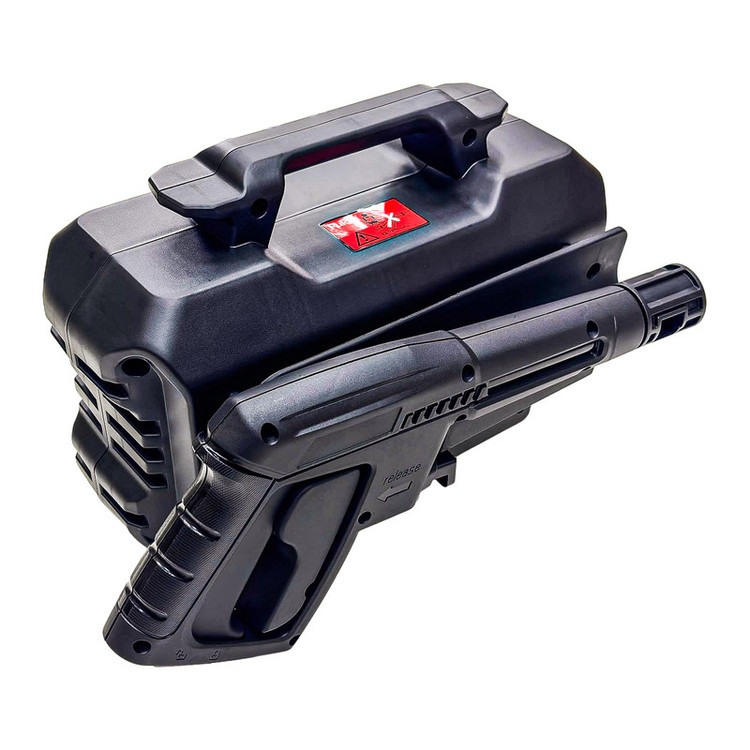کنزاکس کارواش برقی 110 بار 1400 وات پوکا با موتور ذغالی پوکا مدل PW-8201 با حداکثر دبی آب 5.5 لیتر بر دقیقه