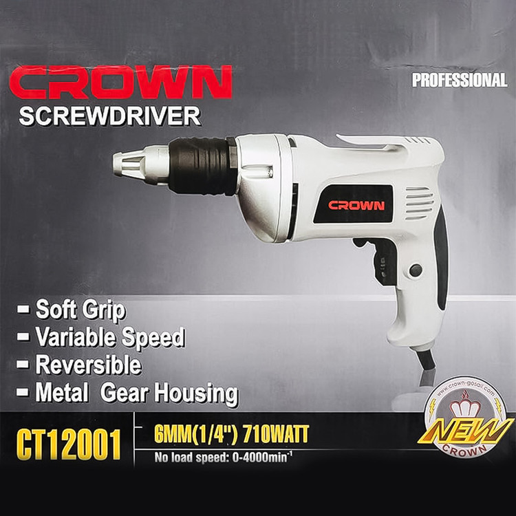 کنزاکس دریل پیچ گوشتی برقی کرون مدل CT12001