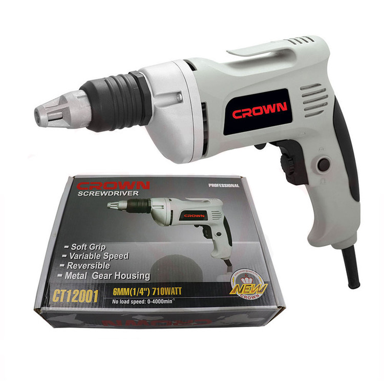 کنزاکس دریل پیچ گوشتی برقی کرون مدل CT12001