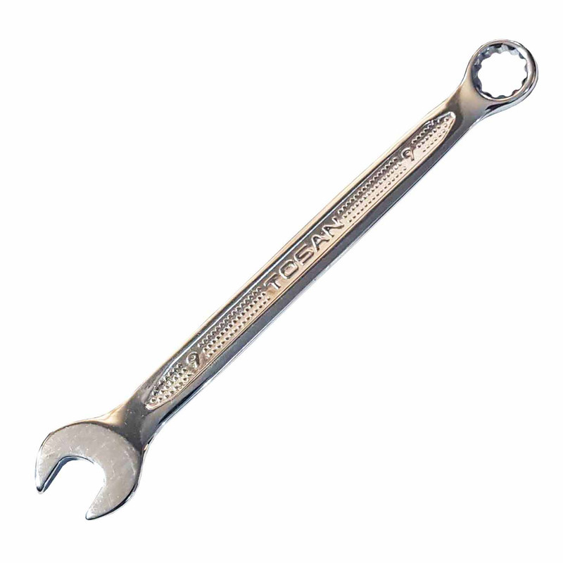 آچار یکسر تخت و یکسر رینگی توسن مدل TI101-9 سایز 9 میلی متر توس