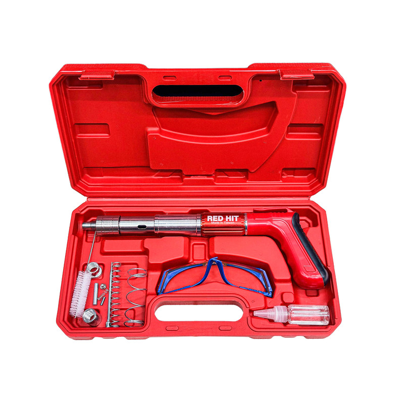 کنزاکس میخ کوب رد هیت مدل MK-27 سایز 45 میلیمتر مجموعه 14 عددی