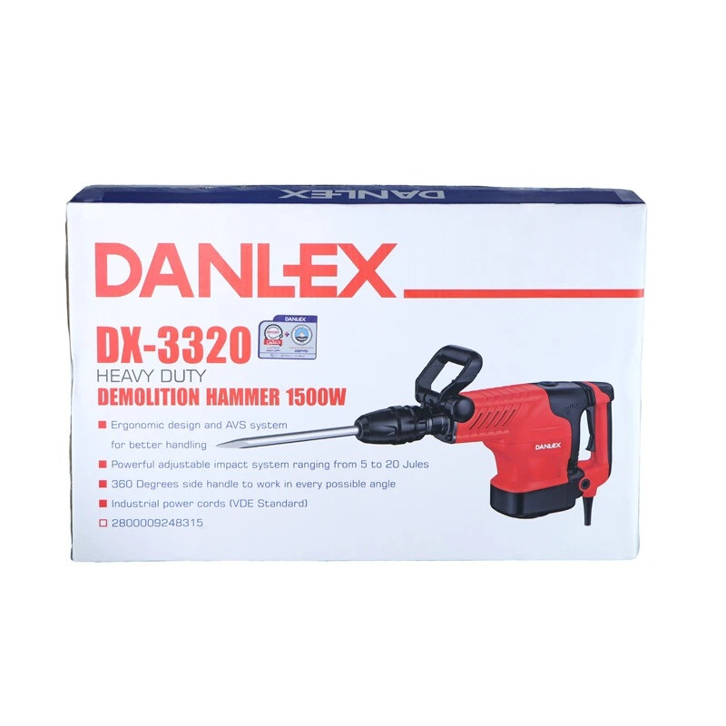 کنزاکس چکش تخریب 36 میلیمتری 1500 وات دنلکس مدل DX-3320