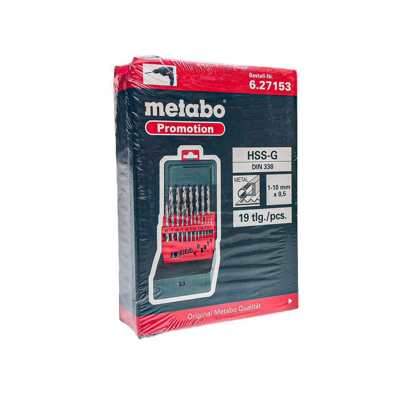 کنزاکس مته آهن متابو مدل MDB-27153 مجموعه 19 عددی