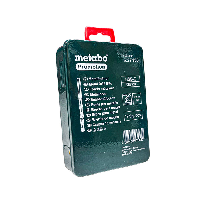 کنزاکس مته آهن متابو مدل MDB-27153 مجموعه 19 عددی
