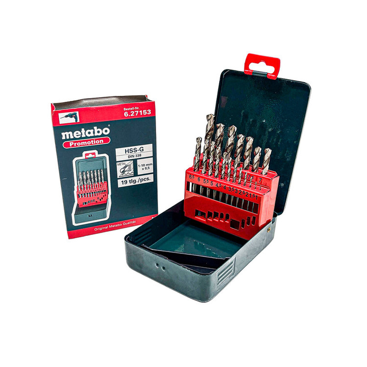 کنزاکس مته آهن متابو مدل MDB-27153 مجموعه 19 عددی
