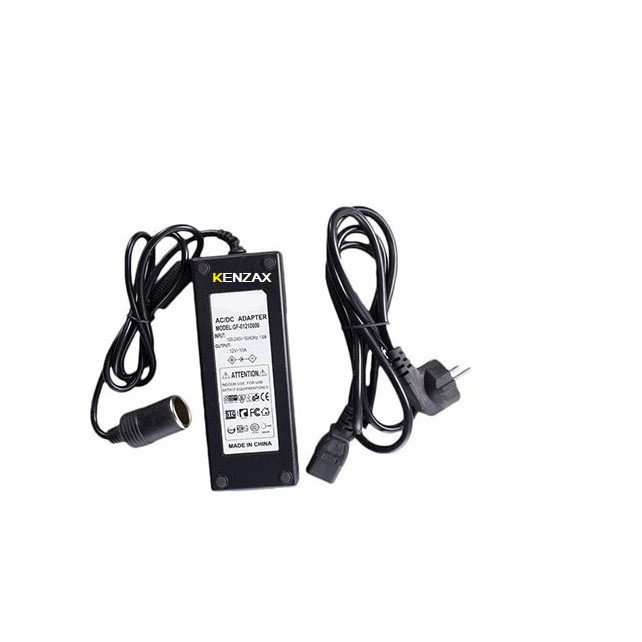 کنزاکس آداپتور 220 به 12 ولت 10 آمپر فندکی کنزاکس مدل KAD-1012