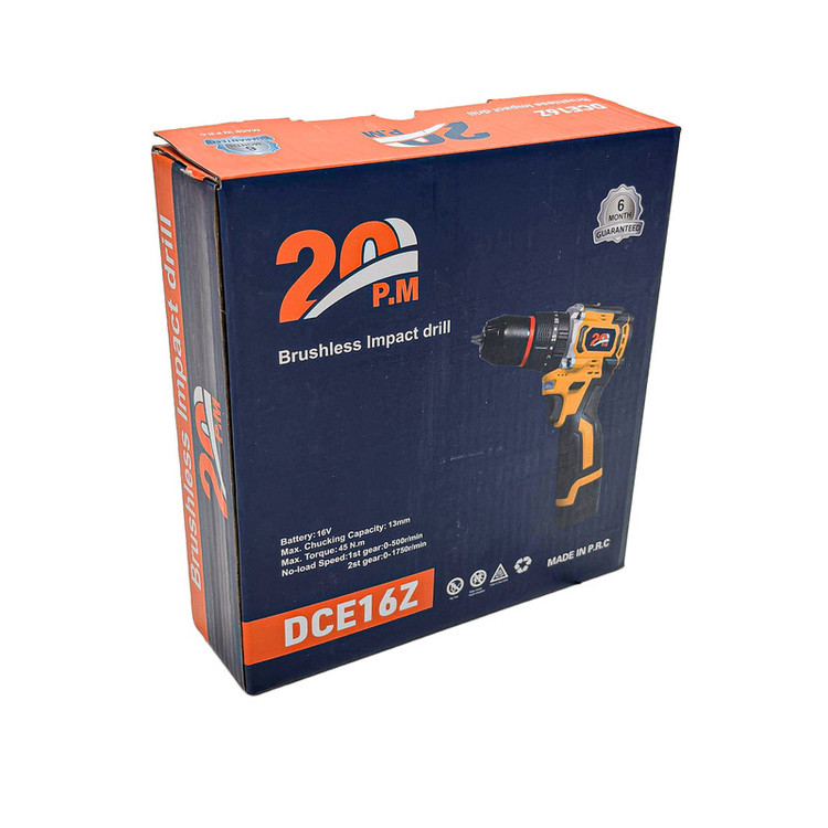 کنزاکس دریل پیچ گوشتی شارژی براشلس 16.8 ولت بیست مدل DCE-16-Z