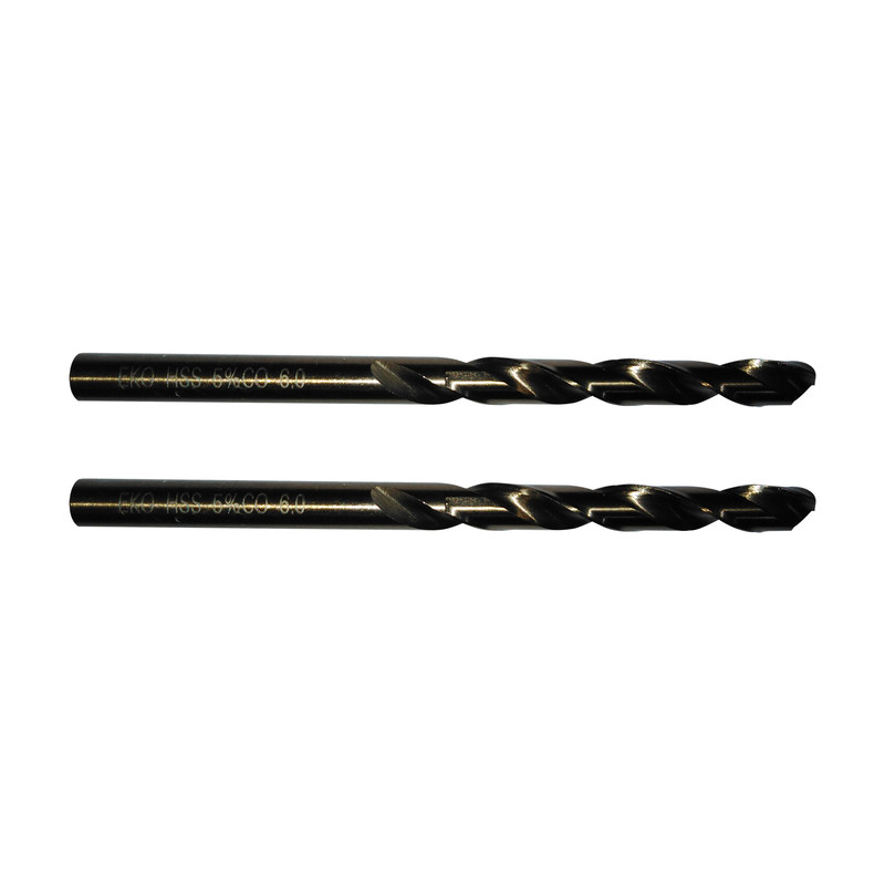 مجموعه 2 عددی مته کبالت اکو مدل Gh-65 سایز 6.5 میلی متر توس