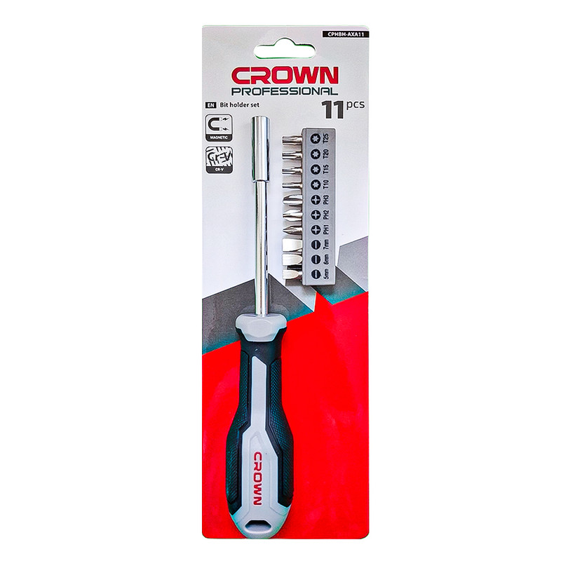 سری پیچ گوشتی کرون مدل CPHBH-AXA11 مجموعه 11 عددی توس