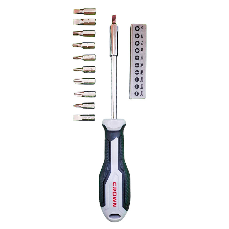 سری پیچ گوشتی کرون مدل CPHBH-AXA11 مجموعه 11 عددی توس