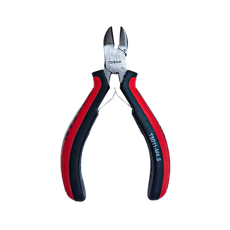 انبر سیم چین الکترونیکی توسن مدل T5011-4.5M سایز 4.5 اینچ توس