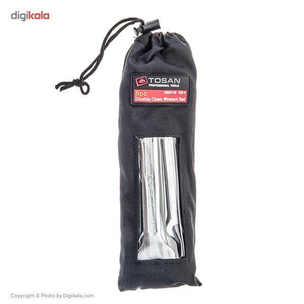 مجموعه 8 عددی آچار دوسرتخت توسن مدل T103-S8 توس