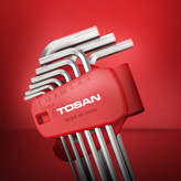 آچار الن خودرو توسن مدل T4181 بسته 9 عددی توس