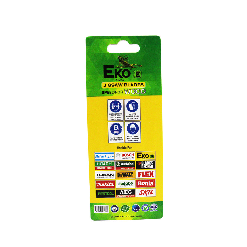 تیغه اره عمودبر اکو مدل YP-WOOD-BOLAND-T344D مجموعه 5 عددی توس