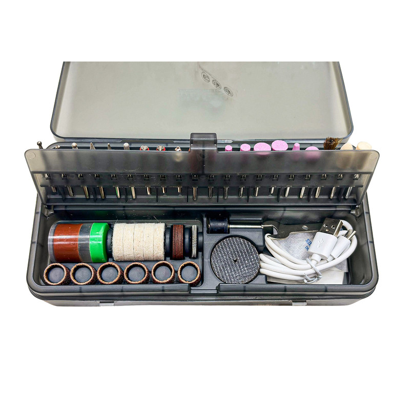 فرز انگشتی شارژی دیمردار 4.5 میلیمتری 8 ولت مجیک مدل MS0101A مجموعه 40 عددی توس