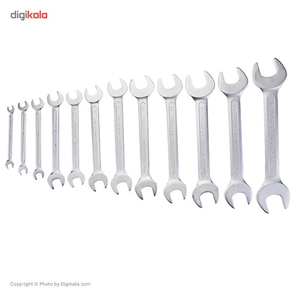 مجموعه 12 عددی آچار تخت توسن مدل T103-S12 توس