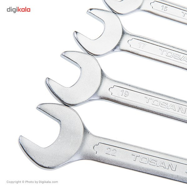 مجموعه 12 عددی آچار تخت توسن مدل T103-S12 توس