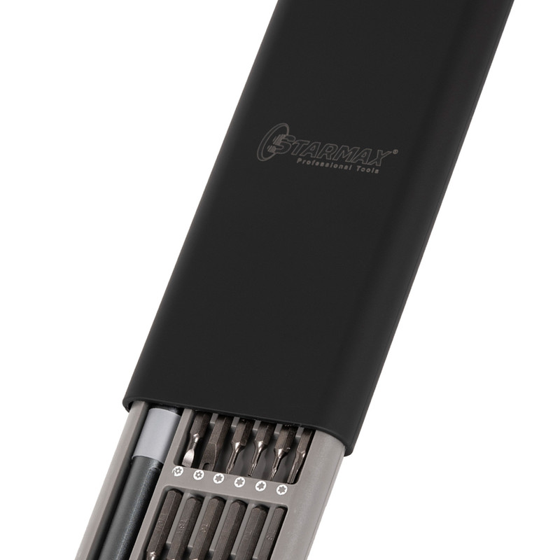 پیچ گوشتی ساعتی و سری بکس استارمکس مدل SHS-15S025BS مجموعه 25 عددی توس