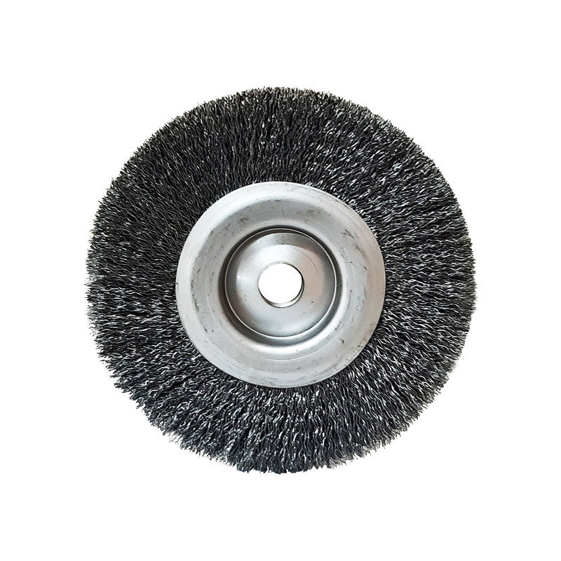 فرچه سیمی تخت صنعت براش مدل HT -00150 سایز 150 میلی متر توس