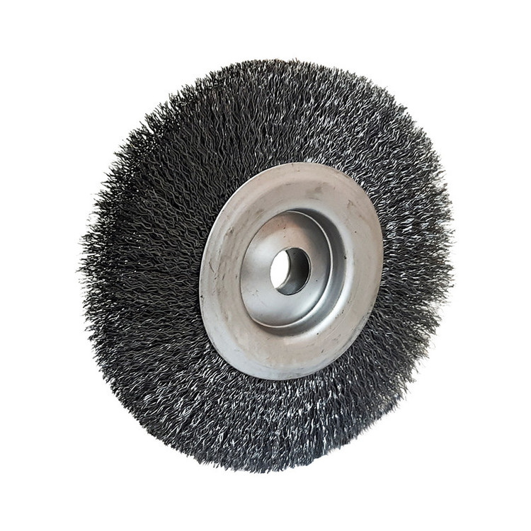 فرچه سیمی تخت صنعت براش مدل HT -00150 سایز 150 میلی متر توس