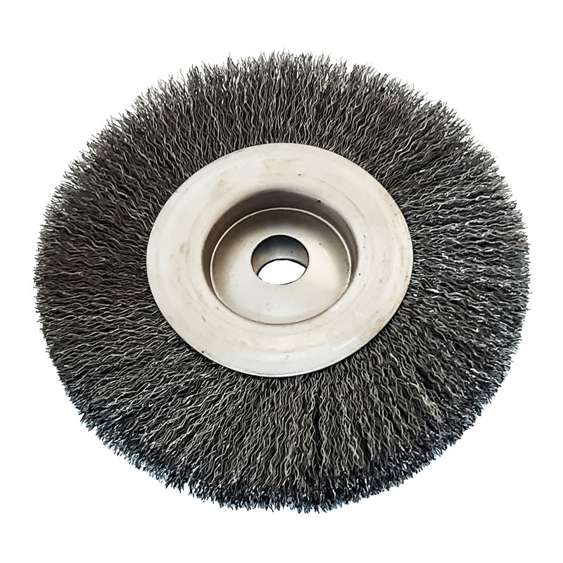 فرچه سیمی تخت صنعت براش مدل HT -00150 سایز 150 میلی متر توس