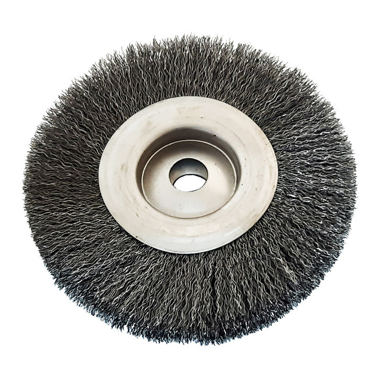 فرچه سیمی تخت صنعت براش مدل HT -00150 سایز 150 میلی متر توس