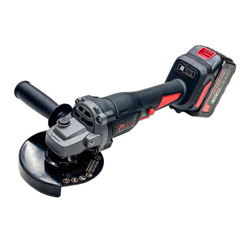 مینی فرز شارژی براشلس 150 میلیمتری 21 ولت ادون مدل OAG-21125A BL توس