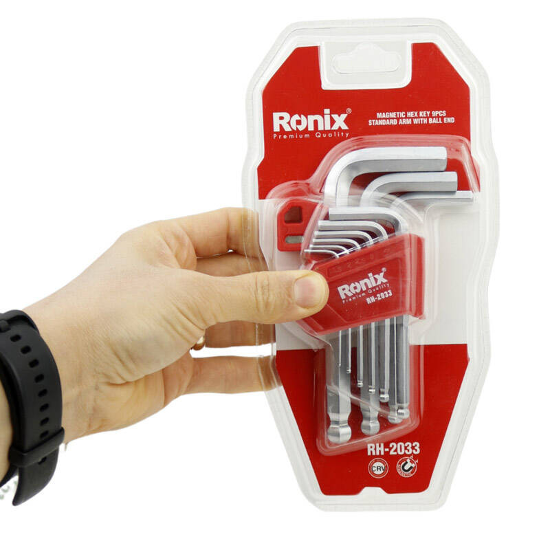آچار آلن ستاره ای رونیکس مدل RH-2033 مجموعه 9 عددی توس