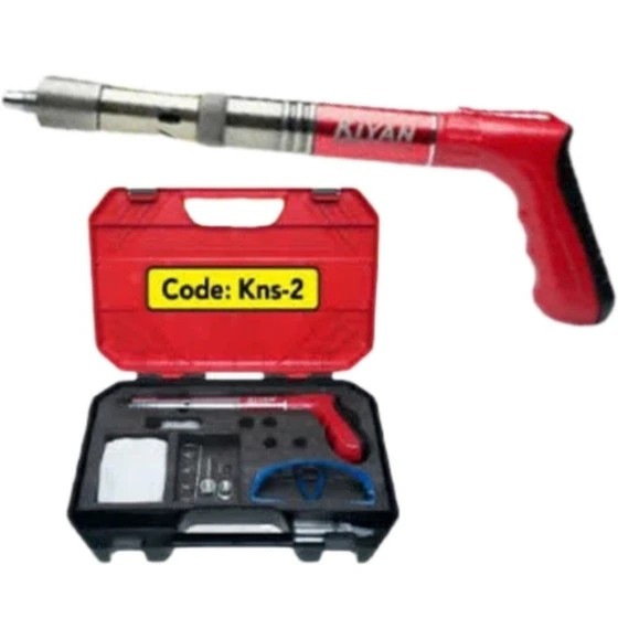 تفنگ میخکوب دستی عصایی صنعتی کیان مدل kiyan Kns-2