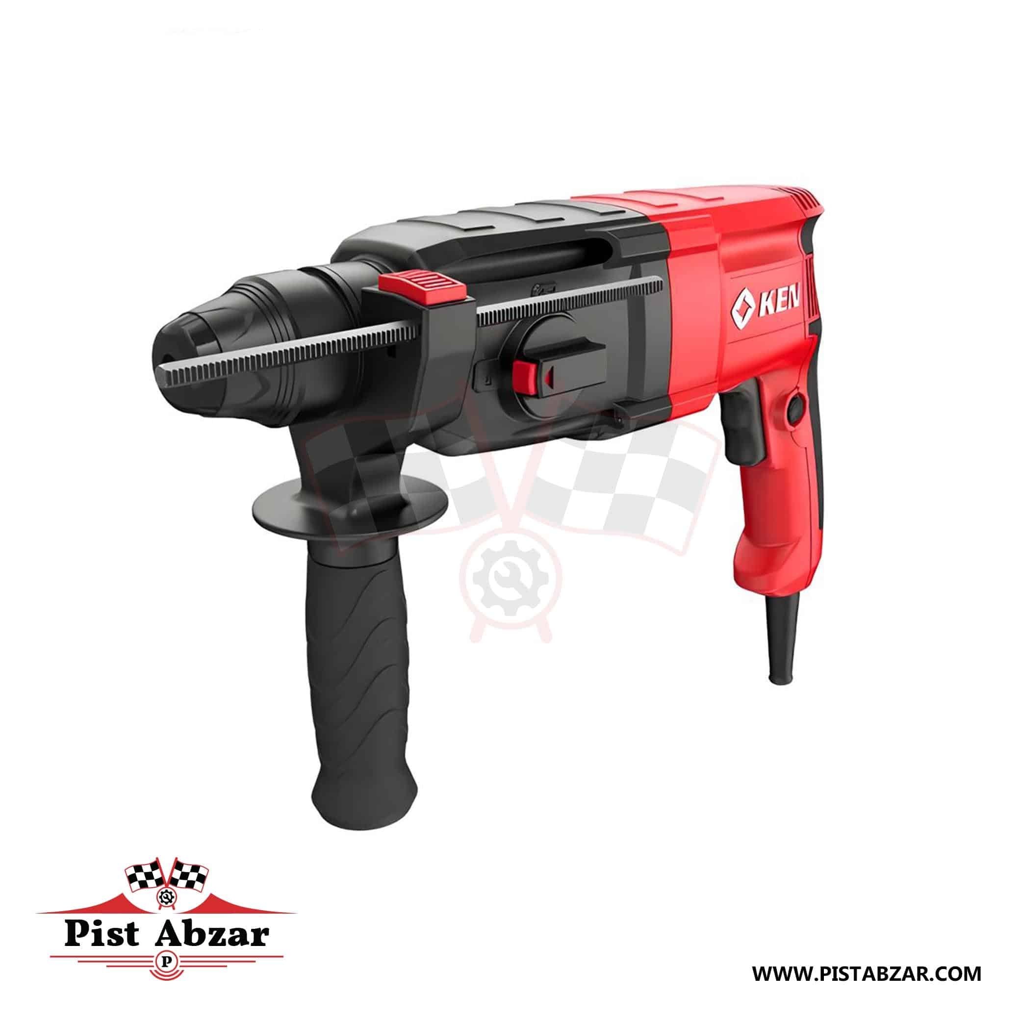 دریل بتن کن 3 کیلویی 810 وات کن مدل KEN 2526GER با گارانتی