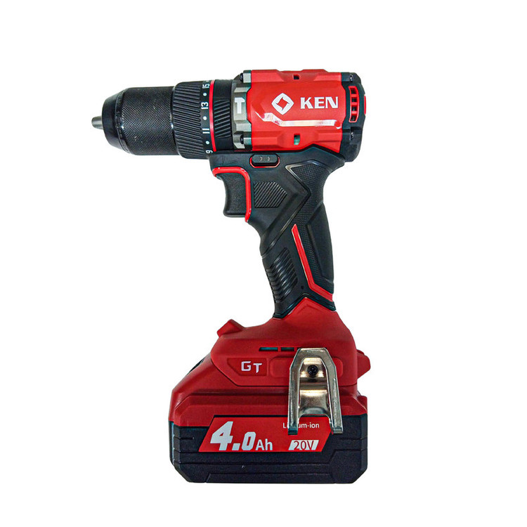 دریل چکشی شارژی براشلس 13 میلی متری 20 ولت کِن مدل BL7220D-40C