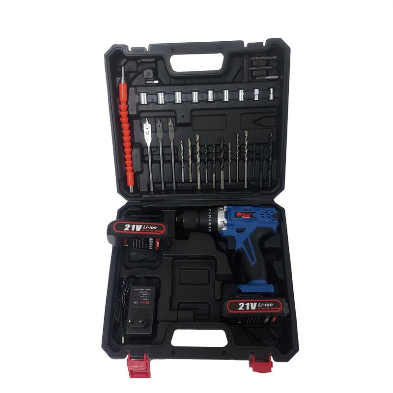 دریل پیچ گوشتی چکشی شارژی ادون مدل LV3-2110