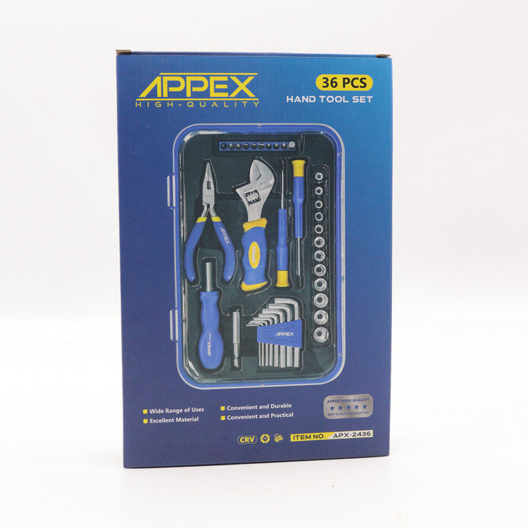 مجموعه ابزار اپکس مدل YP-APX-2436 مجموعه 36 عددی