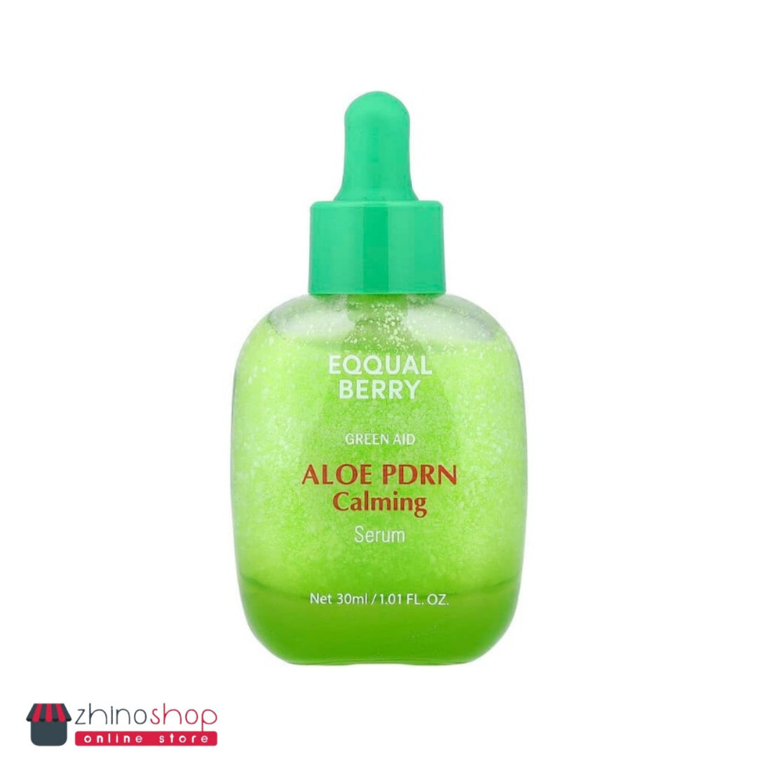 سرم آلوئهورا و تسکین دهنده قرمزی پوست اکوال بری 30ml