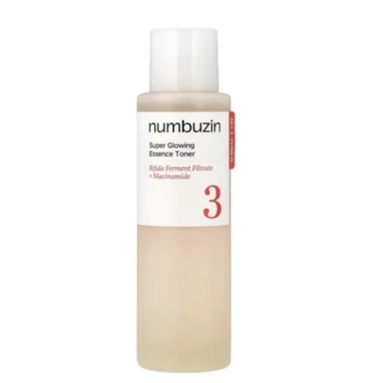 تونر اسنس روشن کننده نامبوزین شماره 3 NUMBUZIN No.3 Super Glowing Essence Toner
