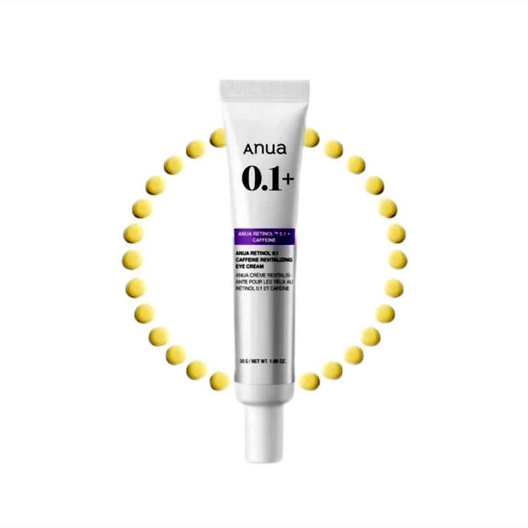 کرم ضد چروک و روشن کننده دورچشم رتینول آنوا Anua Nano Retinol NSerum 30 ml