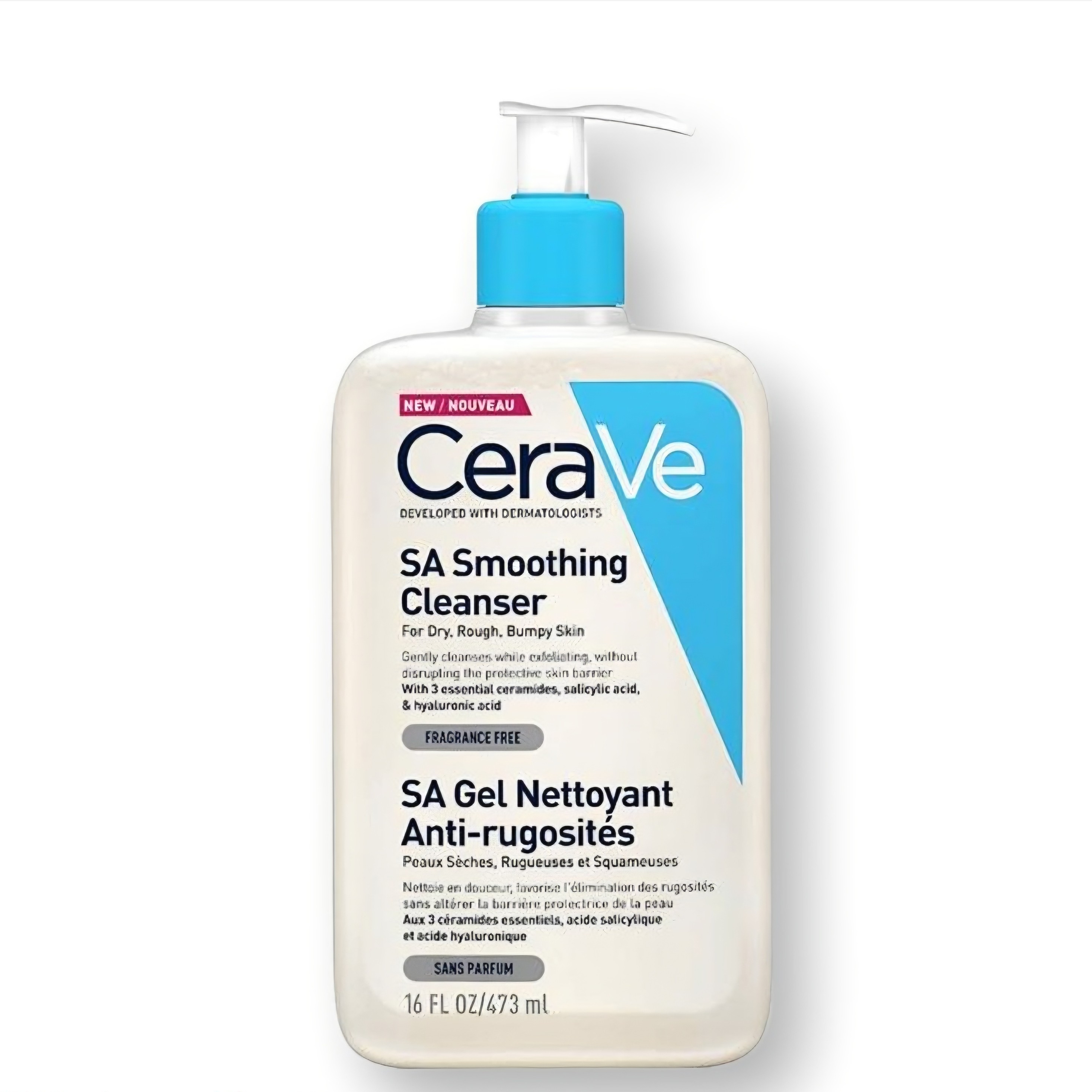 شوینده سراوی مناسب پوست خشک خشن و کدر473میل حاوی هیالورونیک اسید اصلی دارای کد QR
