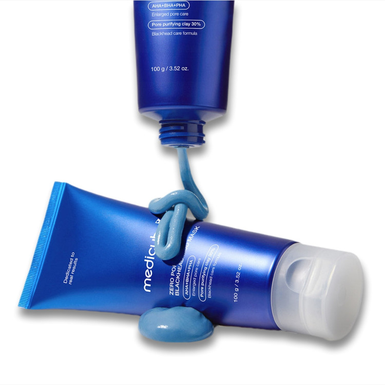 ماسک کنترل منافذ و ضد جوش سر سیاه مدی کیوب کره Medicube 100ml