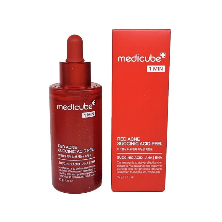 سرم پیلینگ لایه بردار سوکسینیک اسید مدی کیوب کره 40ml