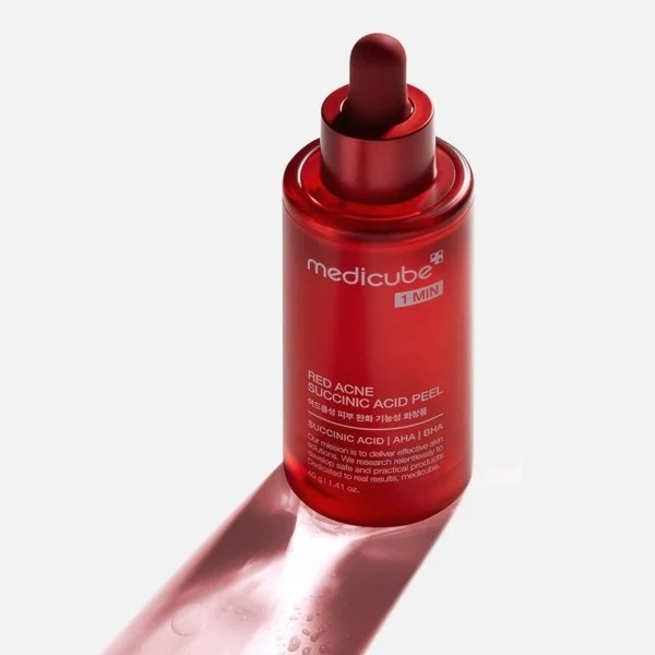 سرم پیلینگ لایه بردار سوکسینیک اسید مدی کیوب کره 40ml